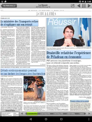 Le Devoir virtuel android App screenshot 4