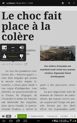 Le Devoir virtuel android App screenshot 7