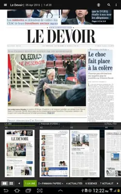 Le Devoir virtuel android App screenshot 8